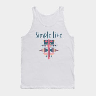 Simple live Tank Top